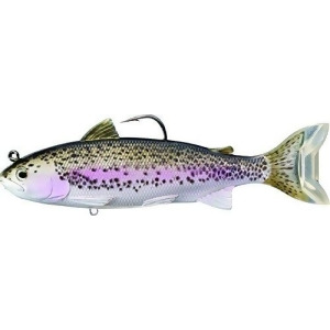 Livetarget Trs190ms718 Trout Adult Series Freshwater Swimbait Silver/Violet - All