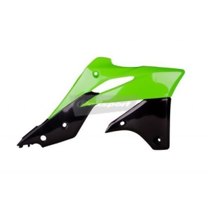 Radiator Scoops Kx250f Color 13-14 Green 05/Black - All