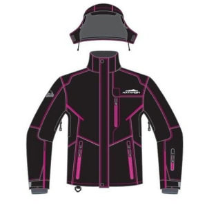 Katahdin Gear Women's Apex Jacket Black/pink-xl - All