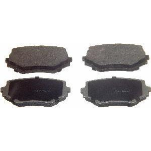 Disc Brake Pad-ThermoQuiet Front Wagner Pd680 - All