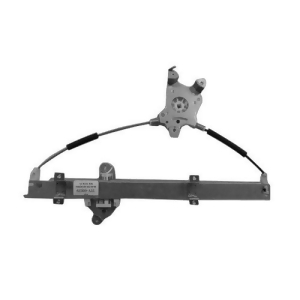 Power Window Motor and Regulator Assembly Front Left Tyc 660078 - All