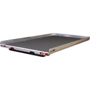 Slide Out Truck Bed Tray 1500 Lb Capacity 70% Extension 8 Bearings Alum Tiedown Rails Plywood Deck - All