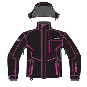 Katahdin Gear Women's Apex Jacket Black/pink-xs - All