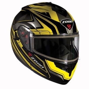 Zoan Optimus Snow Helmet Eclipse Graphic Yellow-large - All