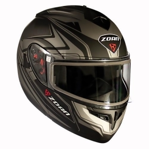 Zoan Optimus Snow Helmet Eclipse Graphic Silver-med - All