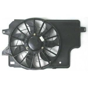 Dual Radiator and Condenser Fan Assembly Apdi 6018116 fits 94-96 Ford Mustang - All