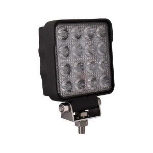 Buyers Products 1492128 Clear 4.33 x 4.33 12V-48v Dc 16 Led Flood Light - All