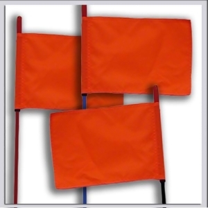 Firestik F4-Red-8120R Red Fire Stick W/Orange Safety Flag 4Ft - All