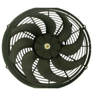 16 Universal Cooling Fan Wcurved Blades 12V Cfm250 - All