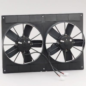 Be Cool 75007 Electric Fan Dual Paddle Blade - All