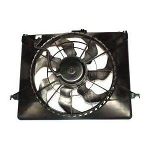 Dual Radiator and Condenser Fan Assembly Tyc 621260 fits 06-08 Sonata - All