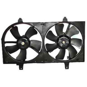 Dual Radiator and Condenser Fan Assembly Tyc 620730 fits 02-06 Sentra - All