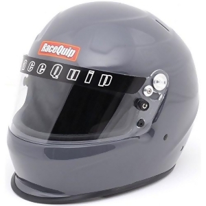Racequip 273665 Gloss Steel Large Pro15 Full Face Helmet Snell Sa-2015 Rated - All