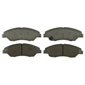 Wagner ThermoQuiet Qc774 Ceramic Disc Pad Set Front - All
