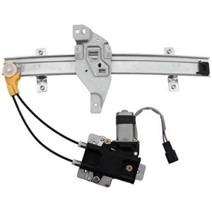 Acdelco 11A20 Professional Rear Driver Side Power Window Regulator with Motor - All