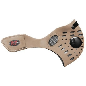 The RZMask is made of a strong neoprene outer mask with replaceable inner - All