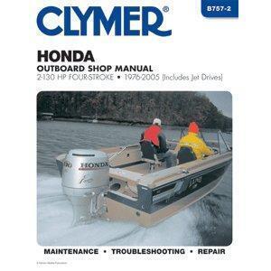 Clymer Honda 2-130 Hp Four-Stroke Outboards Includes Jet Drives 1976-2005 - All