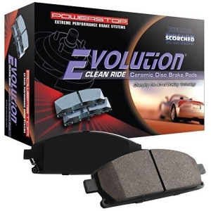Power Stop 16-1840 Z16 Evolution Ceramic Clean Ride Scorched Brake Pad - All