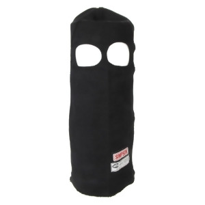 Nomex Head Sock Black Dual Eyeport - All
