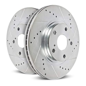 Power Stop Jbr1369xpr Rear Evolution Drilled Slotted Rotor Pair - All