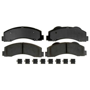 Acdelco 17D1414ch Professional Ceramic Front Disc Brake Pad Set - All