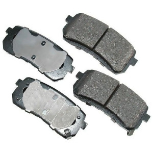 Disc Brake Pad-ProACT Ultra Premium Ceramic Pads Rear fits 07-12 Veracruz - All