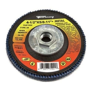 4-12 In X 60 Grit Type 29 Flap Disc W 58In-11 Arbor 13500 Rpm - All