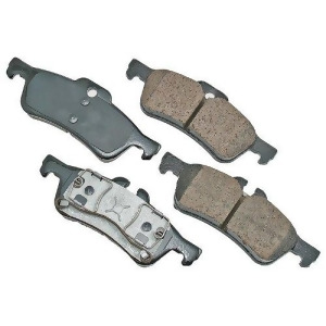 Disc Brake Pad-Euro Ultra Premium Ceramic Pads Rear fits 02-08 Mini Cooper - All