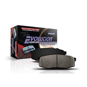 Power Stop 16-674 Z16 Evolution Ceramic Clean Ride Scorched Brake Pads - All