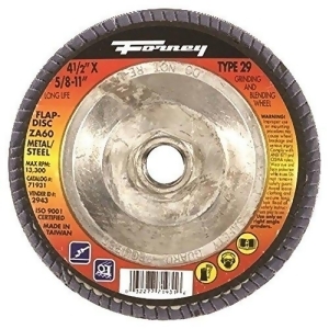 4-12 In X 60 Grit Type 29 Flap Disc W 58In-11 Arbor 13500 Rpm - All