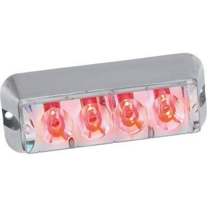 Custer Products 4-Led Strobe Light Red Model# Strl4r - All