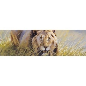 Lion in the Brush Rear Window Decal - All