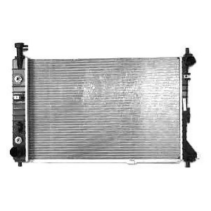 Tyc 2138 Ford Mustang 1-Row Plastic Aluminum Replacement Radiator - All