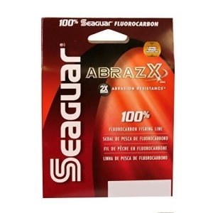 Seaguar Abrazx 100% Fluorocarbon 200 Yard Fishing Line 20-Pound - All