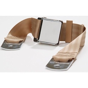 2 Pt Seat Belt Airplane Style Tan - All