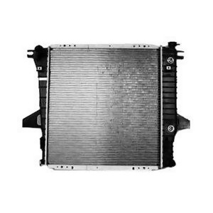 Tyc 2172 Ford 1-Row Plastic Aluminum Replacement Radiator - All