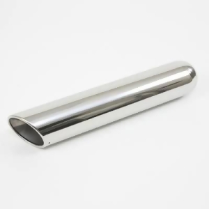 Inside Roll Angle 3.50In X 18In Fits 2.25In Pipe Stainless Tip - All