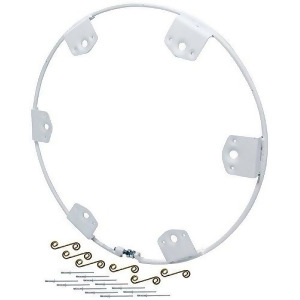 Wheel Ring Round Style Steel 6 Fastener Q-Turn - All