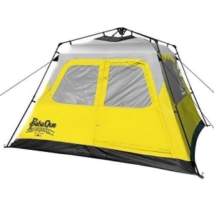 Pahaque Basecamp Quick Pitch Tent Grey/Ylw 6p Pqf100 - All