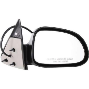 Tyc 4300231 Dodge Passenger Side Non-Folding Power Non-Heated Replacement Mirror - All