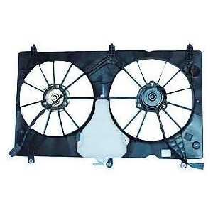 Dual Radiator and Condenser Fan Assembly Tyc 621580 fits 03-07 Honda Accord - All