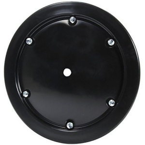 Universal Wheel Cover Black 6 Q-Turn Fasteners - All