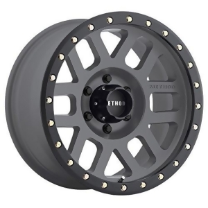 Method Race Wheels Grid Titanium/Black Street Loc Wheel with Zinc Plated Accent - All