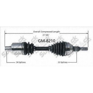 Surtrack Gm-8210 Cv Axle Shaft - All