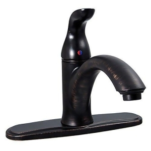 Kitchen Faucet 8In Hi-arc Hybrid 1 Lever Ceramic Disc Rubbed Bronze - All