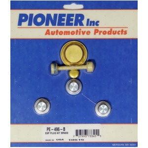 Pioneer Pe-496-b Chevy Ls Freeze Plug Kit Brass - All
