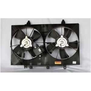 Tyc 621870 Infiniti Replacement Radiator/Condenser Cooling Fan Assembly - All