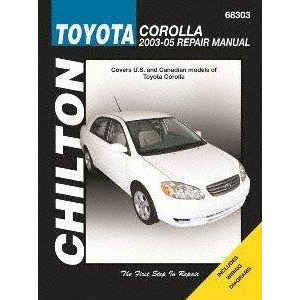 Repair Manual Chilton 68303 fits 03-11 Corolla - All