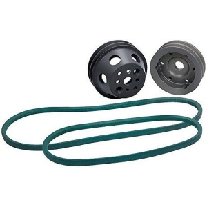 Allstar Performance All31090 Reduction Pulley Kit Sb Chevy 1 1 Ratio Block Mount - All