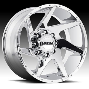 Ultra Wheel 206C Vortex Chrome Plated Wheel with Chrome Finish 20x10 /6x135mm 25mm offset - All